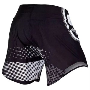 Shorts Negros de MMA para Mujer, Sublimados, Transpirables, Ajuste Atlético, Ropa Deportiva para Artes Marciales Mixtas - Product Image 3
