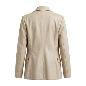 ABRIGO DE CUERO CHIC DE ALTA CALIDAD PARA MUJER - Product Image 2