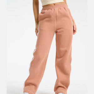 High Waist Wide Leg Sweatpants Women Loose Fit <b>Slimed</b> Straight Jogger Pant With Pocket Comfort Sports Yoga Fitness Pant - Product Image 1