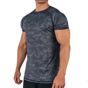Camiseta Deportiva para Hombre, de Alta Calidad, Transpirable, de Secado Rápido, Talla Grande, Corte Ajustado, Poliéster/Algodón, Ecológica, Anti-UV - Product Image 1