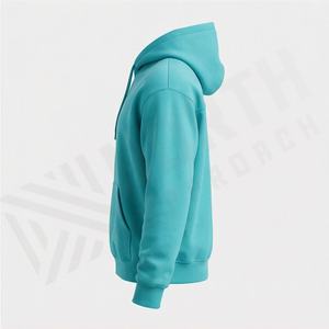 Sudadera con Capucha Extra Grande de Felpa Francesa Gruesa y Pesada con Logotipo Personalizado para Hombre, Sudadera de 500 g/m² con Hombros Caídos, Estampado con Patrón, Ropa Urbana de Invierno - Product Image 3
