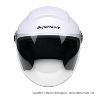 Casco de Motocicleta Integral de PP Impermeable de Calidad, Ligero para Desplazamientos Urbanos y Uso Diario, Casco de Motocicleta al por Mayor