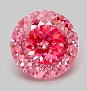 Diamante Rosa Intenso Cultivado en Laboratorio, Certificado por IGI, Piedra Suelta de Calidad Premium para Anillo de Compromiso, Joyería Fina - Product Image 1