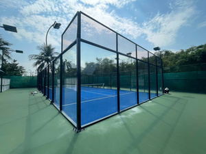 Pista de Pádel Panorámica Premium, Pista de Tenis de Pádel al Aire Libre, Estándar WPT, Vidrio Templado de 12 mm, Exportación Global, Oferta al por Mayor - Product Image 2