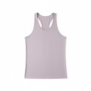 เสื้อกล้ามทรงวีคอสำหรับผู้ชายไซส์พลัส ผ้าโพลีเอสเตอร์ 100% แบบเรียบ สายไขว้หลัง เหมาะสำหรับออกกำลังกาย วิ่ง เล่นกีฬา และสวมใส่ลำลอง - Product Image 6