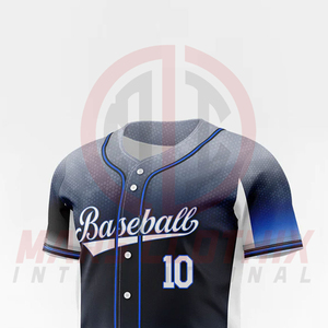 เสื้อเบสบอลพิมพ์ลายตามสั่ง ระบายอากาศได้ดี แห้งเร็ว สไตล์ฮิปฮอป พร้อมชื่อทีม - Product Image 5