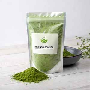 ผงใบมะรุมออร์แกนิกบริสุทธิ์ ซูเปอร์ฟู้ดเข้มข้นด้วยสารอาหาร สำหรับสมูทตี้ พลังงานธรรมชาติ และเสริมสร้างภูมิคุ้มกัน สำหรับคนทานวีแกน แบบดิบ - Product Image 5