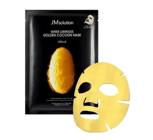 JMSOLUTION 물 빛나는 황금 누에 고치 마스크 블랙 팩 시트 주름 관리 Kbeauty 한국 화장품 한국