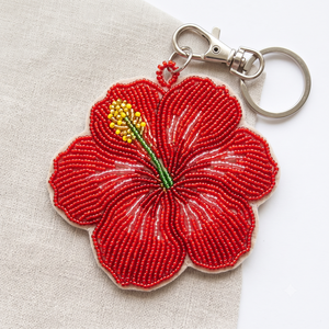 Luxury Seed Beads Beaded Embroidery <b>Keychain</b> Handmade Artistic Craft Cute Seed Beads Beaded Embroidery <b>Keychain</b> <b>Custom</b> Color - Product Image 4