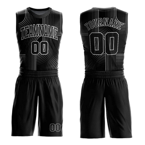 Maillot de basket-ball unisexe personnalisé, taille plus, uniformes en twill, polyester respirant à séchage rapide, imprimé par sublimation, pour adultes - Product Image 4