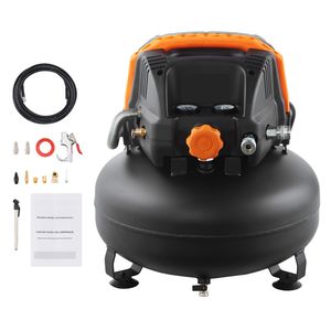 Compresseur d'air portable 6 gallons 1,7 CV 150 PSI avec kit d'accessoires 12 pièces pour le gonflage des pneus - Product Image 1