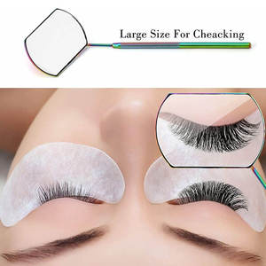 Espejo de Pestañas Desmontable con Diseño de Corazón, Espejo de Mano para Extensión de Pestañas y Lápiz Labial - Product Image 4