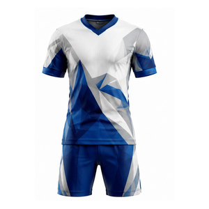 Tenue de football confortable au quotidien, uniforme de football au toucher doux, vêtements de performance, uniforme de football léger - Product Image 1