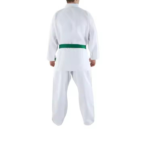 Uniforme de judo sur mesure de haute qualité, respirant et à séchage rapide, avec logo frontal, en polyester/coton, vêtements d'arts martiaux, vente en gros, service OEM - Product Image 5