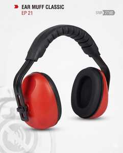 Orejeras Clásicas Karam EP21 ABS Reutilizables No Plegables con Diadema para Aplicaciones Aeroespaciales, Intrínsecamente Seguras - Product Image 2