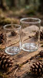 Clear <b>Glass</b> <b>Cylinder</b> <b>Vase</b> Large Capacity Tall Round Modern Dishwasher Safe Flower <b>Vase</b> for Home Dining Table Decor - Product Image 2