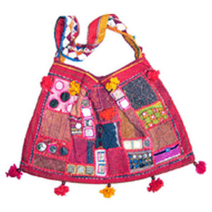 Embroidered Kutch Style Shoulder <b>Bag</b> Tribal Indian Handmade Patchwork Handbag Banjara Ethnic Ladies Purse Vintage <b>Boho</b> Fashion - Product Image 1