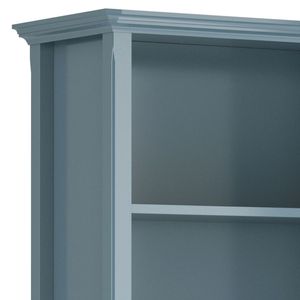French Blue Amherst 5 Shelf <b>Bookcase</b> - Product Image 3