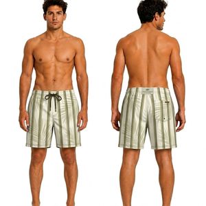 Black <b>Abstract</b> Topography Men Shorts High Stretch Woven Fabric Breathable Durable Water Ready Athletic Surf Shorts - Product Image 2