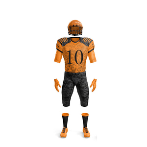 Uniformes de fútbol americano al por mayor de secado rápido, OEM, con diseño personalizado, número, transpirables, de malla, para equipos juveniles. - Product Image 1