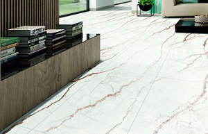 Carreaux vitrifiés grand format 600*1200 cm à motif continu, surface gravée, pour sol de salon intérieur, dalle murale décorative en céramique - Product Image 5