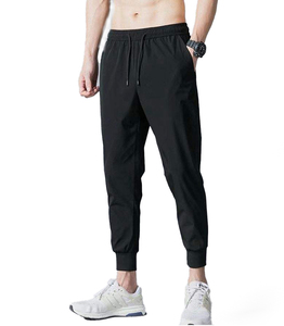 High Quality Mid Waist Crystal <b>Sweatpants</b> for Men and <b>Women</b> 100% Cotton Lightweight Quick Dry Casual Sports Pants - Product Image 5