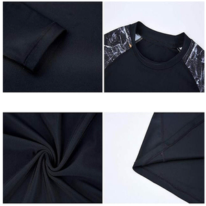 Camiseta de Compresión de Manga Larga para Hombre, de Alta Calidad, Profesional, Poliéster/Nailon + Antibacteriana, para Entrenamiento Físico - Product Image 6