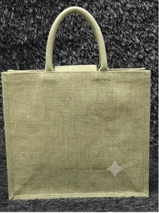 กระเป๋าโท้ทปอกระเจาแบบรักษ์โลก ขนาด 14x16x5 นิ้ว ทอจากวัสดุธรรมชาติ พร้อมหูหิ้วแข็งแรง ทนทาน เหมาะสำหรับการช้อปปิ้งประจำวัน มีความต้องการสูง - Product Image 4