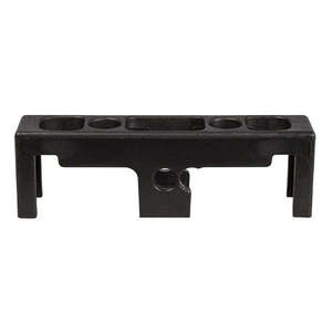 Las cubiertas aislantes de la barra colectora MidNite ayudan a proteger de cortocircuitos accidentales-MN1/0SBBC-BLK (negro corto) - Product Image 1