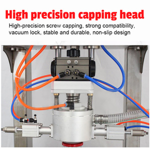 Bán tự động chân không niêm phong thực phẩm nước sốt mật ong Jar Twist Off cap chân không niêm phong máy đóng nắp cho chai thủy tinh - Product Image 4
