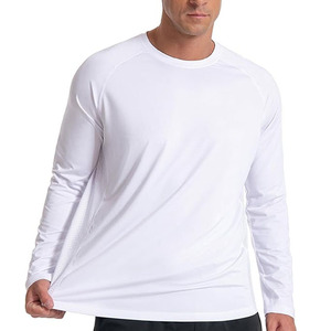 T-shirt de sport à manches longues pour homme 2026 – Extensible 4 directions, séchage rapide, idéal pour l'entraînement en salle de sport, coupe athlétique ajustée - Product Image 1