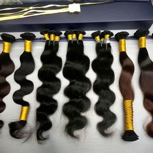 Tissage de cheveux naturels, 2024 Tissage remy naturel de cheveux, nouvelle texture, pour le tissage Moteur sans perte de cheveux, pour salon de beauté haut de gamme - Product Image 1