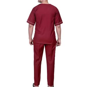 New Latest Design Durable and Comfortable OEM Medical Regular <b>Scrub</b> Men <b>Scrubs</b> Comfortable Jogger <b>Scrubs</b> <b>Set</b> for Men's - Product Image 4