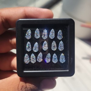 Avina Jewels Diamants de laboratoire certifiés IGI, taille poire |   Diamants polis à taille brillante pour la fabrication de bijoux - Product Image 1