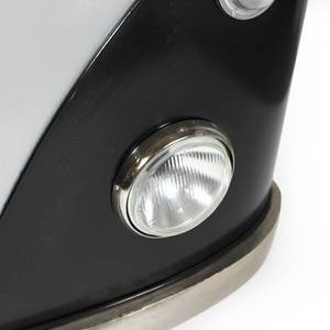 Mueble bar negro Vandana Maxima Orion con encimera de madera de mango - Product Image 3