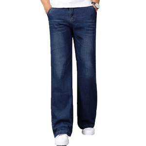 Nuevo Diseño, Jeans de Mezclilla Tejidos Rectos de Cintura Media para Hombre, Transpirables, de Secado Rápido, Estilo Casual Urbano, Mejor Precio, 100% Algodón - Product Image 1