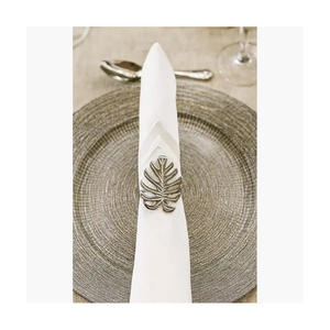 Aluminium Napkin <b>Ring</b> Premium Quality Durable Lightweight Modern Stylish Table Decoration for Hotels Restaurants Events Party - Product Image 4
