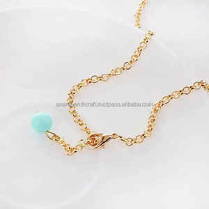 Collar de cuentas de resina de Ángel hermoso pulido alto personalizado para mujer accesorio de moda hecho a mano de lujo de la mejor calidad - Product Image 4