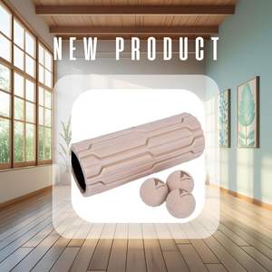 Rouleau en mousse EVA durable portable imprimé sur mesure pour l'exercice de yoga et le massage - Product Image 4