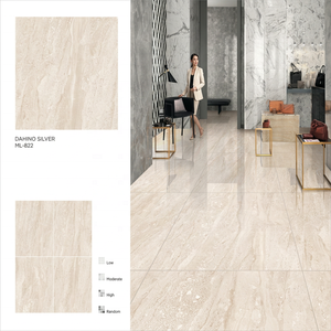 Carreaux de sol en porcelaine vitrifiée polie blanche ivoire, fabrication chinoise, les moins chers, blanc désert, 800x800, 60x60, 80x80 - Product Image 6