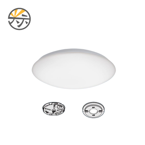 Plafonnier LED encastré fin et mat, blanc premium, 10-25 m² - Product Image 1