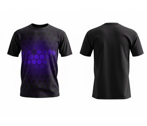 T-shirt de sublimation coupe athlétique pour l'entraînement sportif |   Tailles pour hommes, femmes et jeunes |   Vêtements de sport légers et à séchage rapide - Product Image 3