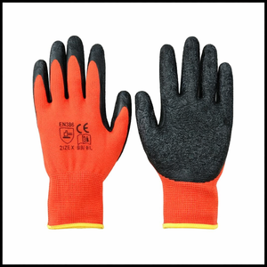 Gants de sécurité en polyester enduits de latex, Vietnam, 13G, tricot sans couture, paume et doigts antidérapants, pour le jardinage et la manutention - Product Image 2