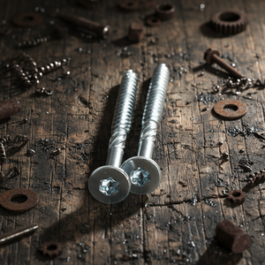 Tornillos de Cabeza Plana con Rosca Gruesa, de Acero al Carbono, Niquelados, con Óxido Negro, de Grado Industrial, Clase 4.8, 6.8, Métricos y en Pulgadas, con Accionamiento Torx - Product Image 1