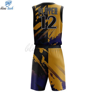Ensemble d'uniformes de basketball d'été personnalisés de haute qualité pour hommes, sans manches, col en V, avec cordon de serrage, respirant, séchage rapide, grandes tailles, OEM - Product Image 6