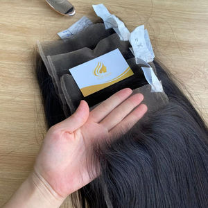Minh Khang Hair: Cabello Humano Vietnamita 100% de Lujo, Ondulado y Rizado, con Cierre Frontal, Extensiones de Onda Profunda, al Mejor Precio al por Mayor - Product Image 1