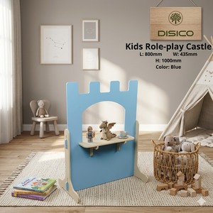Castillo de Juego Infantil Hao Hung Long an TVRB115, Duradero y Seguro, Madera Contrachapada de Pino Americano, Bordes Lisos, Uso en Exteriores - Product Image 1
