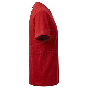 T-shirt en polyester/coton tricoté brodé, élégant et décontracté, doux, léger, respirant, séchage rapide, confortable pour l'été et les activités de plein air - Product Image 3