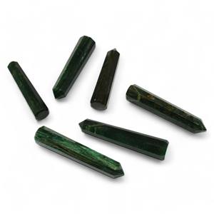 Guérison Véritable Pierre Fournitures Angelite Naturelle Double Point Terminé Style Feng Shui pour Guérison et Collier Bijoux - Product Image 5