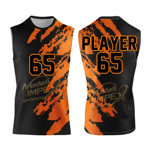 Ensemble de maillots de football américain 7 contre 7 de qualité supérieure, personnalisables, avec sublimation par compression - Product Image 3